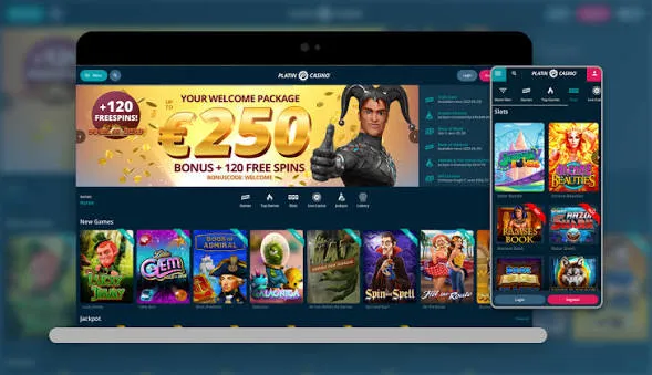 Platin Casino App-Screenshot